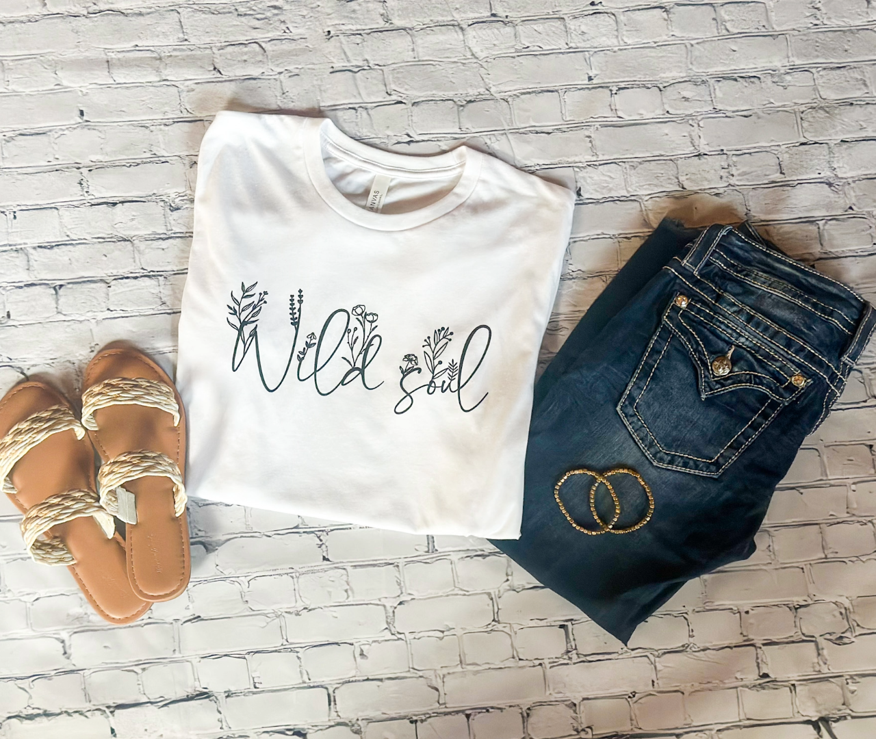 Wild Soul Graphic Tee - White